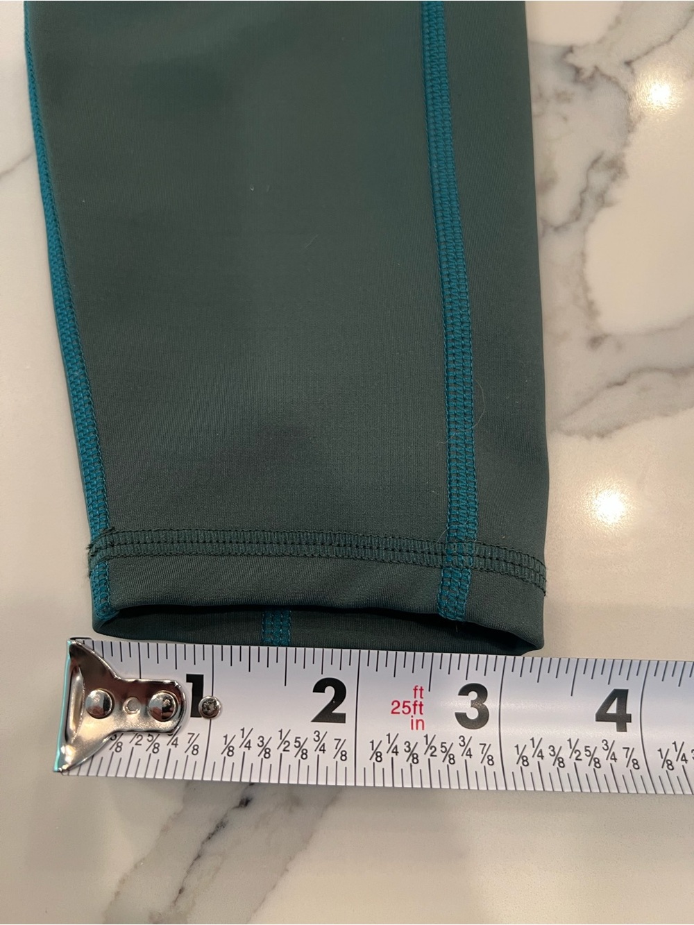 Nike Women’s Leggings in Teal Green and Olive - Picture 7 of 14